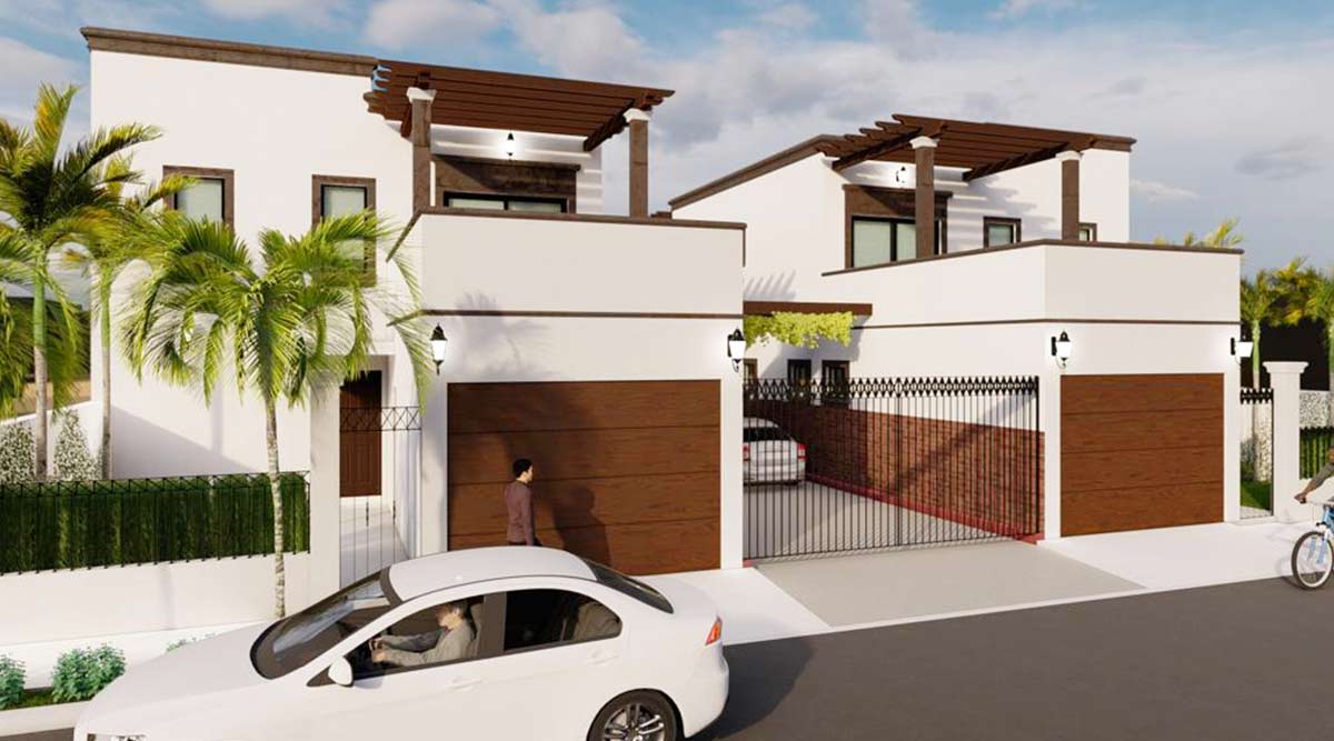 Four exclusive threebedroom villas for sale, La Paz, Baja California Sur, Mexico