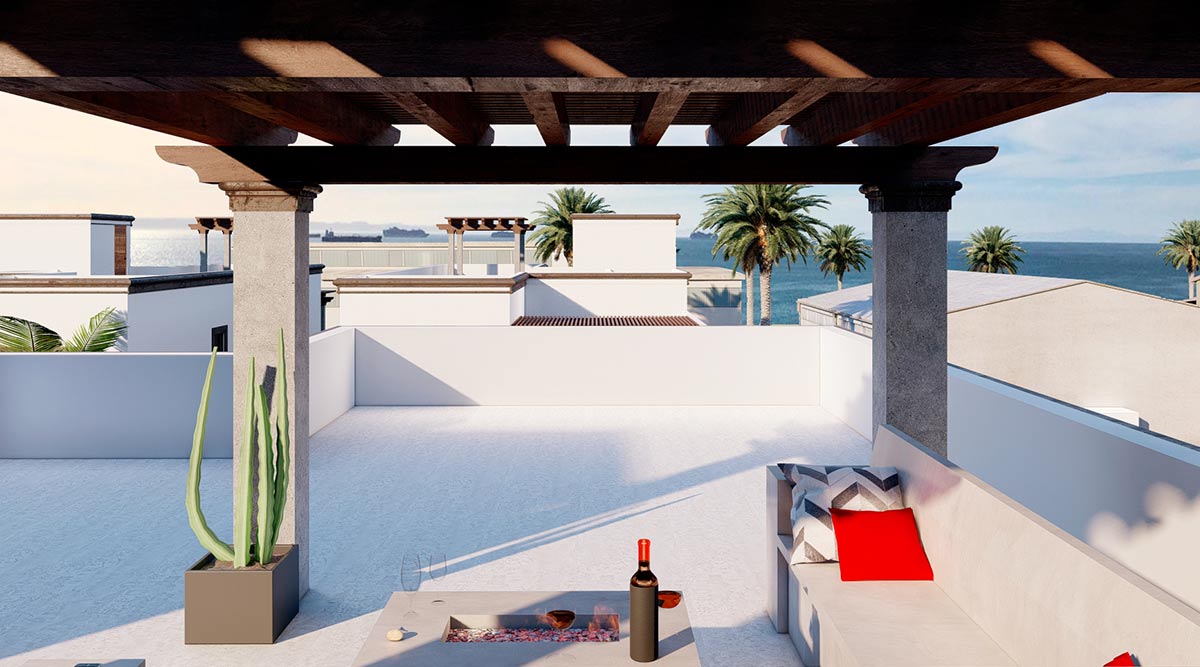 Four exclusive threebedroom villas for sale, La Paz, Baja California