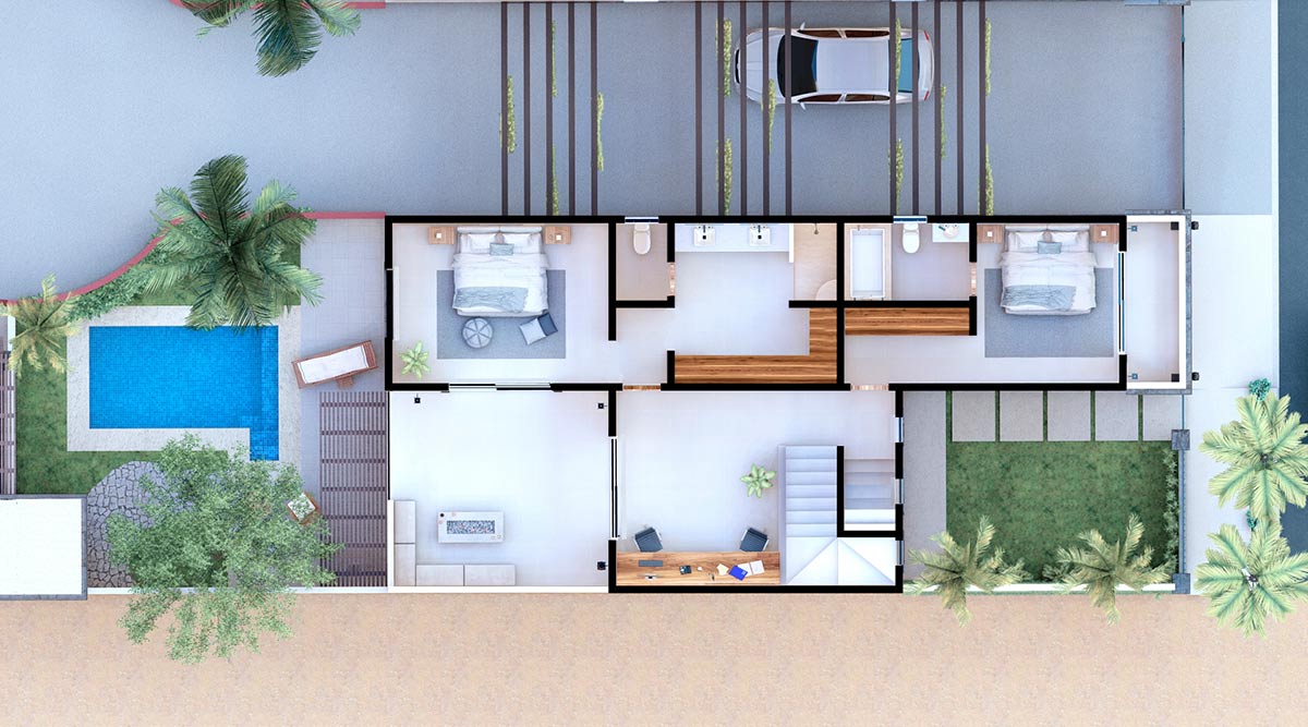 Four exclusive threebedroom villas for sale, La Paz, Baja California Sur, Mexico